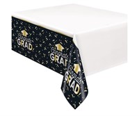 2ct CongratsGrad 54x84 Rectangle PlasticTablecover