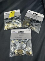 3ct Graduation Confetti 0.5oz Each