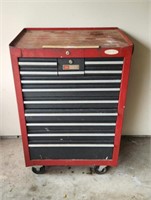 Large Craftsman Rolling Tool Box & Contents