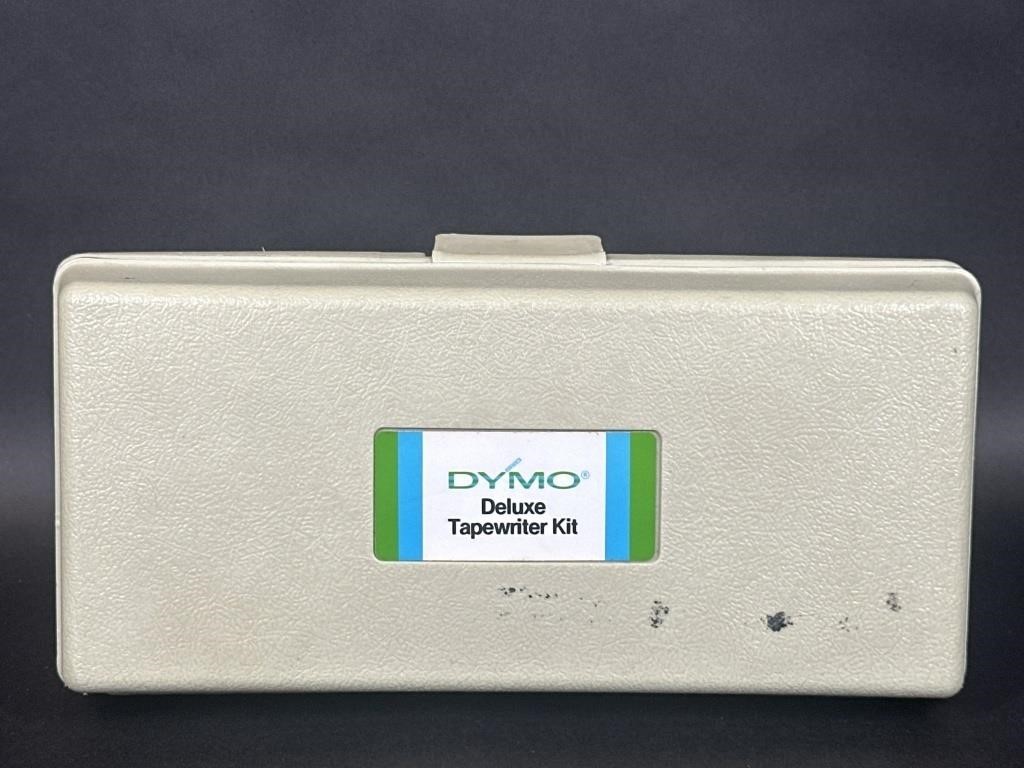 Vintage Dymo Label Maker in Original Case
