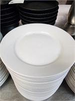 White plates