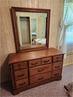 Vintage Sumter Cabinet Co Dresser w/Mirror