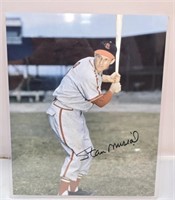 Signed Stan Baseball Photo w Certificate