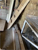 Assorted 2x6 Boards, Wood Platform