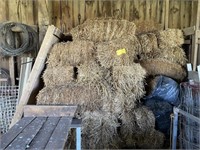 (50) +- Bales Small Square Straw