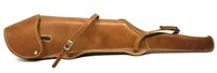 Leather Scabbard for Rifle w/ Scope