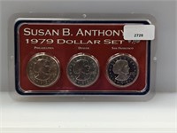 Complete 1979 Susan B Anthony $1 Set