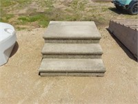 3 step, Cement steps