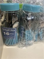 lot of (2) jugs of brand new kitchen blue