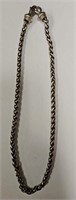 17" Woven Link Sterling Silver Chain
