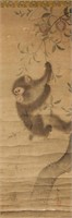 Mori Sosen 1747-1821 Japan Watercolour PaperScroll