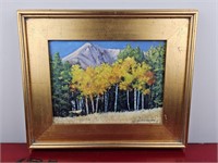 Oil Painting Dick Mouldin Landscape 17" x 14"