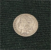 1901 O  Morgan Silver Dollar