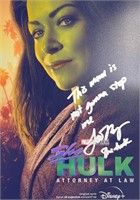 Autograph COA She Hulk Photo