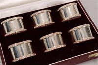 Boxed Set of Six Elizabeth II Sterling Silver
