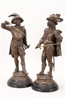 Two Early 20th Century Spelter Figures,