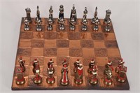 Italian Renaissance Themed Chess Set,