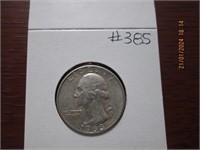 1963 D Washington Silver Quarter
