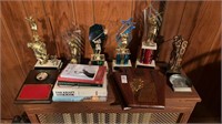 Lot of Golfing Awards and Books