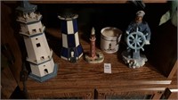 Lot of Lighthouses and other Decor