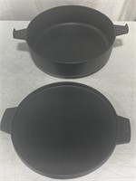 CAST IRON COOKING POT FOR WEBER 22IN CHARCOAL