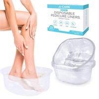 JJ CARE Pedicure Liners Disposable 50% THICKER - P