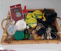 Vintage lot of men's dresser items