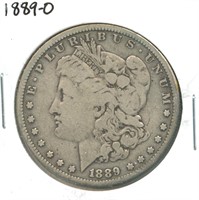 1889-O Morgan Silver Dollar