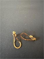 Monet Gold-Tone Clip-on Earrings