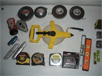 Tape Measures, Knives, Etc.