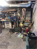 Large lot of hardware, tools, miscellaneous