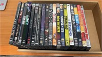 DVD lot with titles like blade and stripes