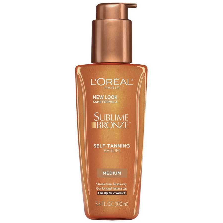 L'Oral Sublime Bronze Self-Tanning Serum Gives ...