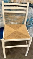 11 - ACCENT CHAIR W/ WOVEN SEAT