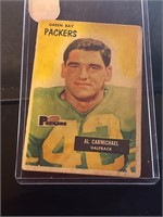 1955 Bowman Football Al Carmichael NFL CARD