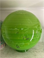 Large Unsigned Art Glass Vase