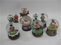 Halloween Snow Globe Lot