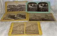 (5) 1860's Stereoview Cards:  US Government