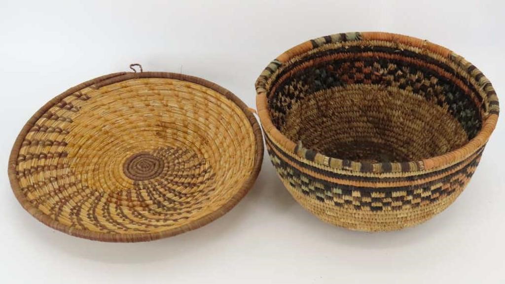 Woven Rye Grass Baskets