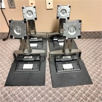 (4) Dell Docking Stactions/Monitor Stand (R# 205)