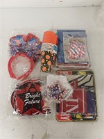 6 ITEMS ASSORTED PARTY DECORATIONS