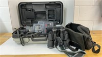 Canon vision 8 handheld video camcorder and Jason