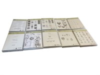 (10) Crafting Rubber Stamp Sets in Cases