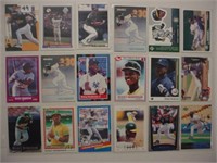 36 diff. 2009 HOF Rickey Henderson baseball cards