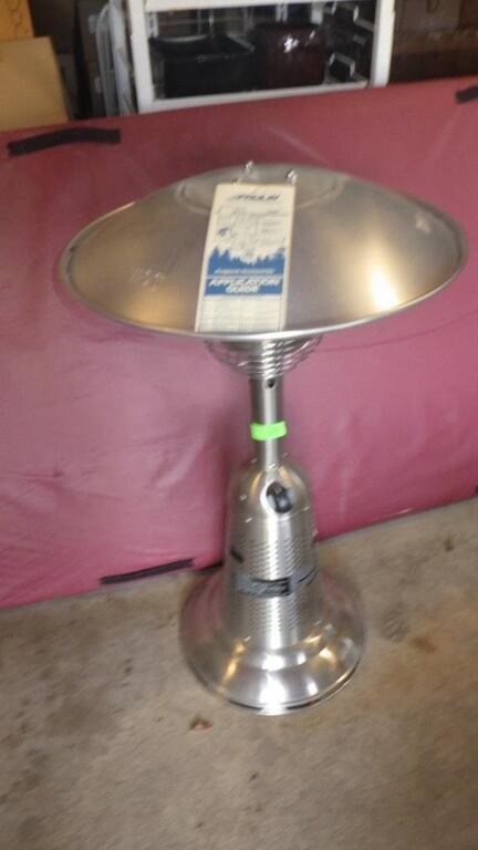 PAULIN PROPANE TABLETOP HEATER (UNTESTED) 36"