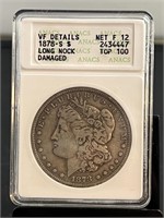 1878S Morgan Dollar ANACS F 12