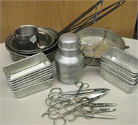 Lot of Metal & Aluminum Pans