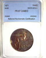 1971 Rand NNC PR67 CAM South Africa