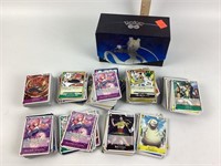 One Piece cards in Pokémon Go box