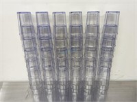 STACKABLE PLASTIC TUMBLER, 5" *BID PER ITEM